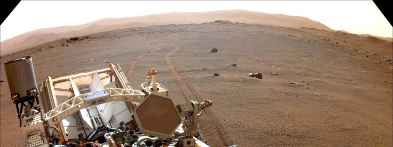 La NASA segue le ruote della perseveranza di Marte